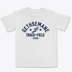 Gethsemane Lutheran School Track and Field Premium Heavyweight T-shirt