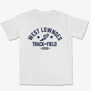 West Lowndes Elementary School Track and Field Premium Heavyweight T-shirt