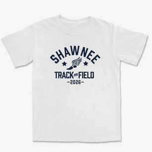 Shawnee Elementary School Track and Field Premium Heavyweight T-shirt