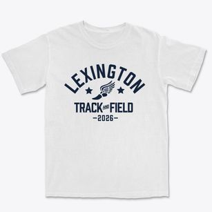 Lexington Middle School Track and Field Premium Heavyweight T-shirt