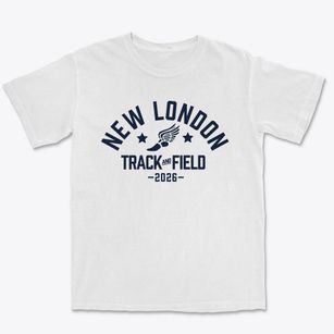 New London Elementary School Track and Field Premium Heavyweight T-shirt