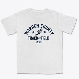 Warren County R3 Junior High School Track and Field Premium Heavyweight T-shirt