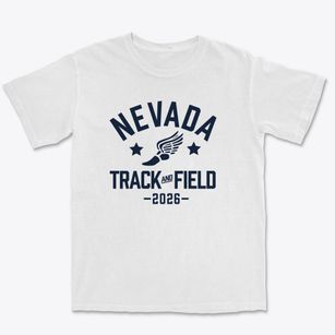 Nevada High School Track and Field Premium Heavyweight T-shirt