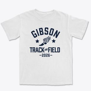 Gibson Technical Center Track and Field Premium Heavyweight T-shirt