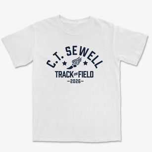 C.t. Sewell Elementary School Track and Field Premium Heavyweight T-shirt