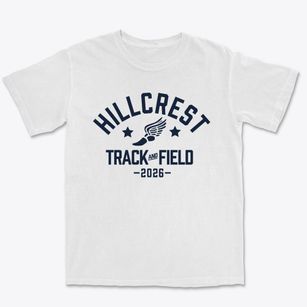 Hillcrest Academy Track and Field Premium Heavyweight T-shirt