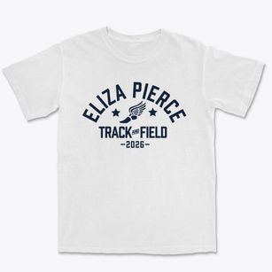 Eliza Pierce Elementary School Track and Field Premium Heavyweight T-shirt