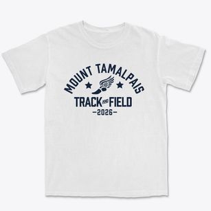 Mount Tamalpais School Track and Field Premium Heavyweight T-shirt