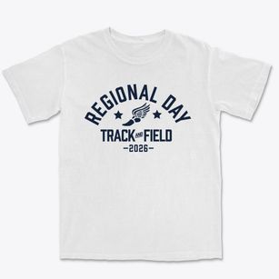 Regional Day School Track and Field Premium Heavyweight T-shirt