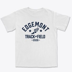 Edgemont Montessori School Track and Field Premium Heavyweight T-shirt