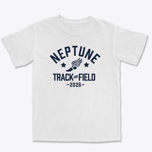Neptune High School Track and Field Premium Heavyweight T-shirt
