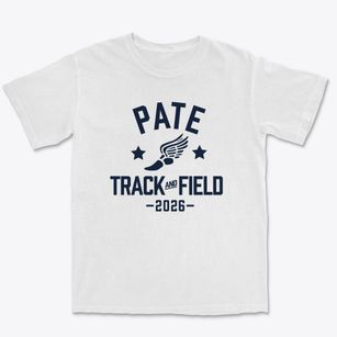 Pate Elementary School Track and Field Premium Heavyweight T-shirt