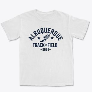 Albuquerque Country Day School Track and Field Premium Heavyweight T-shirt