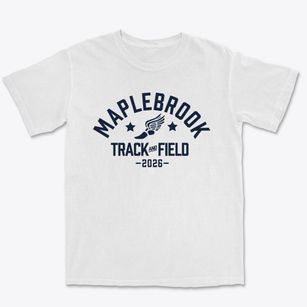 Maplebrook School Track and Field Premium Heavyweight T-shirt