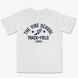 The Vibe School Track and Field Premium Heavyweight T-shirt