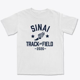 Sinai Academy Track and Field Premium Heavyweight T-shirt