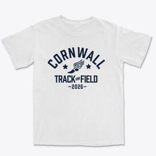 Cornwall Central High School Track and Field Premium Heavyweight T-shirt