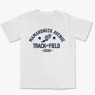Mamaroneck Avenue Elementary School Track and Field Premium Heavyweight T-shirt