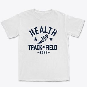 Health Opportunity High School Track and Field Premium Heavyweight T-shirt