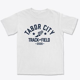 Tabor City Elementary School Track and Field Premium Heavyweight T-shirt
