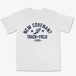 New Covenant Christian School Track and Field Premium Heavyweight T-shirt