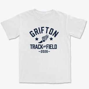 Grifton School Track and Field Premium Heavyweight T-shirt