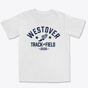 Westover Middle School Track and Field Premium Heavyweight T-shirt