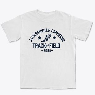 Jacksonville Commons Elementary School Track and Field Premium Heavyweight T-shirt