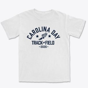 Carolina Day School Track and Field Premium Heavyweight T-shirt