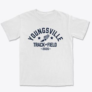 Youngsville Elementary School Track and Field Premium Heavyweight T-shirt