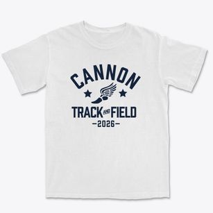 Cannon School Track and Field Premium Heavyweight T-shirt
