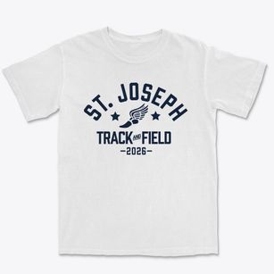 Saint Joseph School Track and Field Premium Heavyweight T-shirt