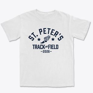 Saint Peter's School Track and Field Premium Heavyweight T-shirt