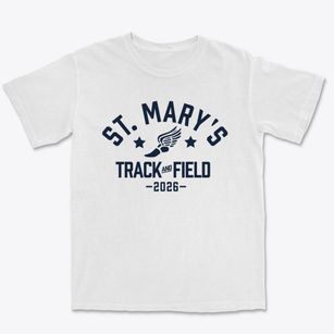 Saint Mary's Byzantine Catholic School Track and Field Premium Heavyweight T-shirt