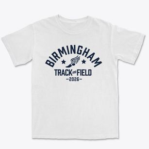 Birmingham Elementary School Track and Field Premium Heavyweight T-shirt