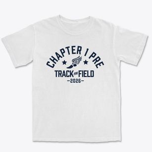 Chapter 1 Pre School Track and Field Premium Heavyweight T-shirt
