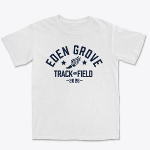 Eden Grove Academy Track and Field Premium Heavyweight T-shirt