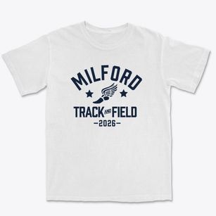 Milford Christian Academy Track and Field Premium Heavyweight T-shirt