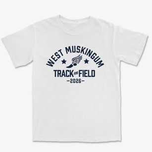 West Muskingum High School Track and Field Premium Heavyweight T-shirt