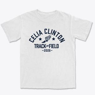 Celia Clinton Elementary School Track and Field Premium Heavyweight T-shirt