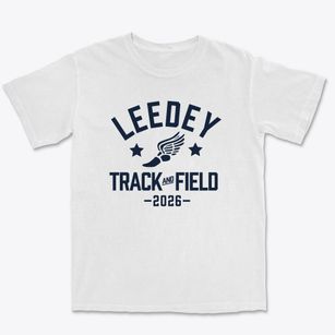Leedey School Track and Field Premium Heavyweight T-shirt
