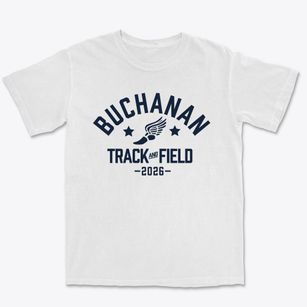 Buchanan Elementary School Track and Field Premium Heavyweight T-shirt