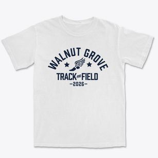 Walnut Grove Christian School Track and Field Premium Heavyweight T-shirt