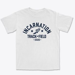 Incarnation Academy Track and Field Premium Heavyweight T-shirt