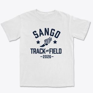 Sango Elementary School Track and Field Premium Heavyweight T-shirt