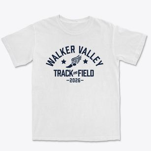 Walker Valley High School Track and Field Premium Heavyweight T-shirt