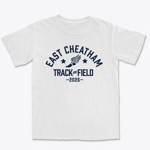 East Cheatham Elementary School Track and Field Premium Heavyweight T-shirt