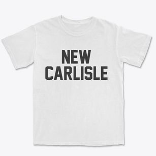New Carlisle Ohio Classic Block Premium Heavyweight T-shirt