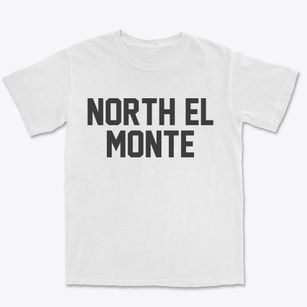 North El Monte California Classic Block Premium Heavyweight T-shirt