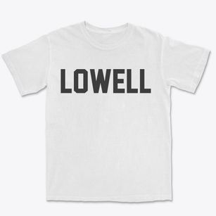 Lowell Michigan Classic Block Premium Heavyweight T-shirt